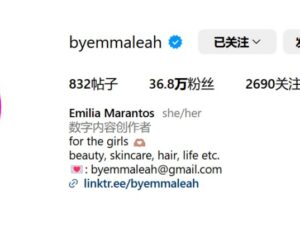 ByEmmaleah Instagram Account with 368K Followers